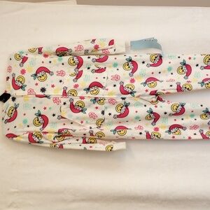 Cat & Jack Girls One Piece Hooded Holiday Pajamas - Size 4/5